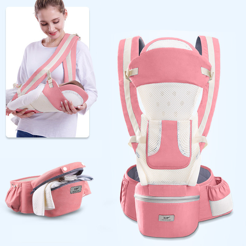 3-in-1 Ergonomic Baby Carrier With Supportive Hip Seat