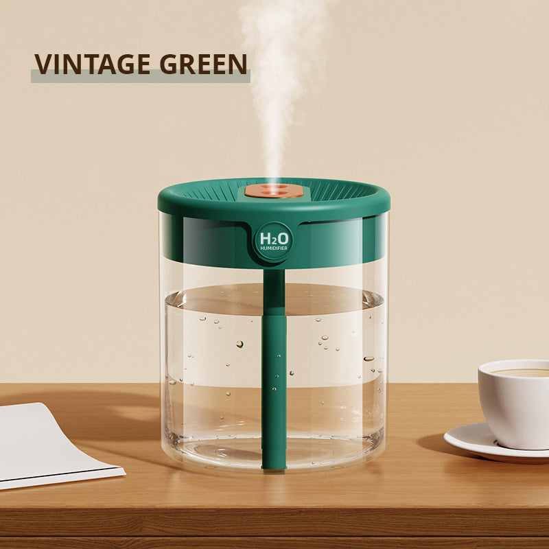 2L Double Spray Humidifier for Quiet Bedroom Moisture