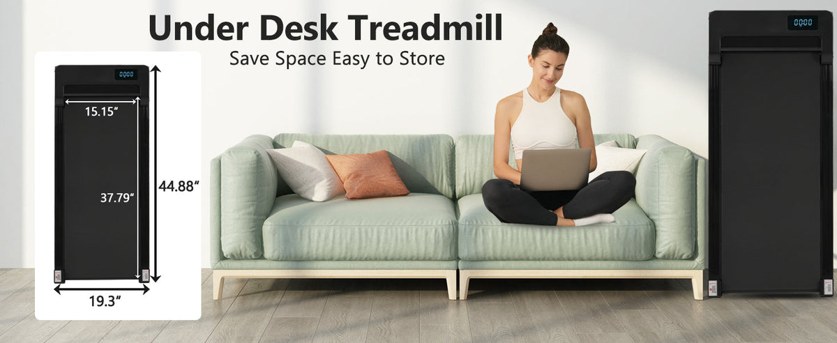 Under Desk Walking Pad: Walk While You Work at Home