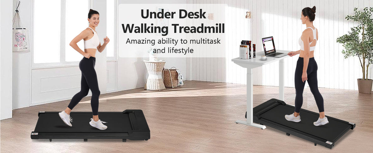 Under Desk Walking Pad: Walk While You Work at Home