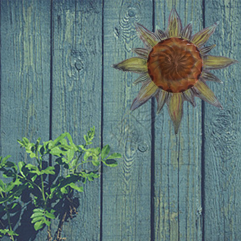 Acrylic Sun Wall Art for Colorful Rustic Wall Decor
