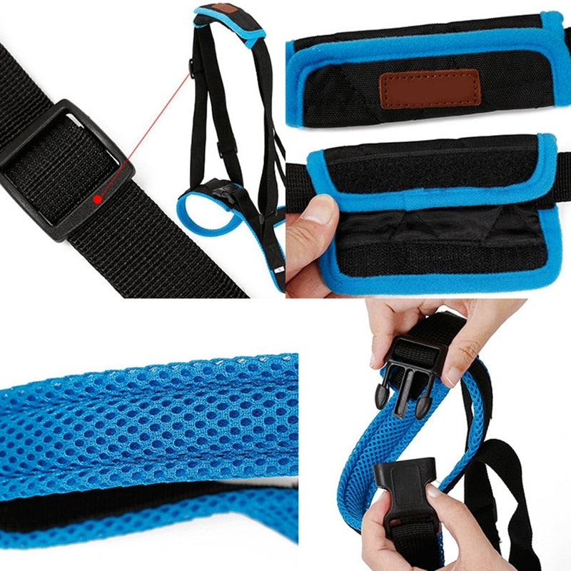 Adjustable Dog Lift Harness for Weak Hind Leg Mobility Aid