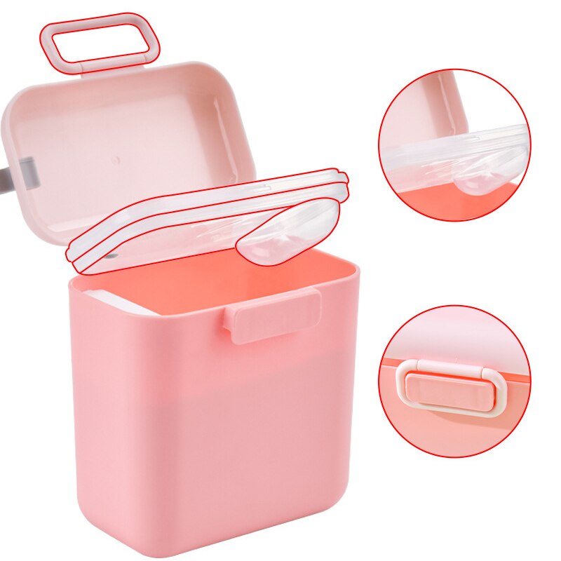 Portable Baby Food Storage Box for Spill-Free Days