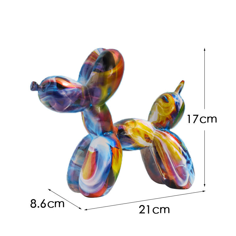 Balloon Dog Sculpture for Modern Monochrome Interiors