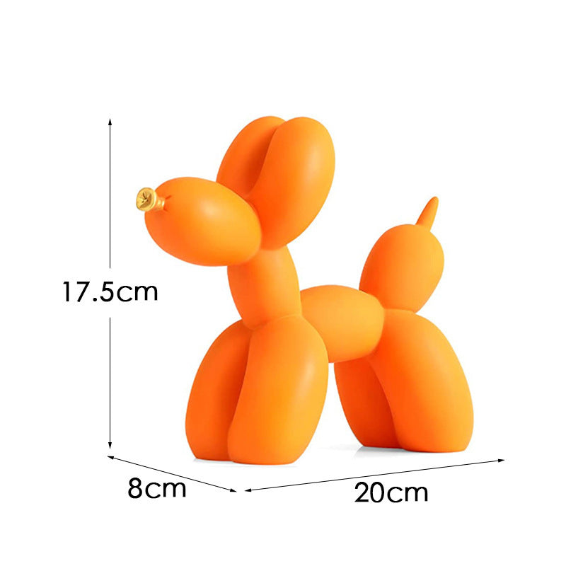 Balloon Dog Sculpture for Modern Monochrome Interiors