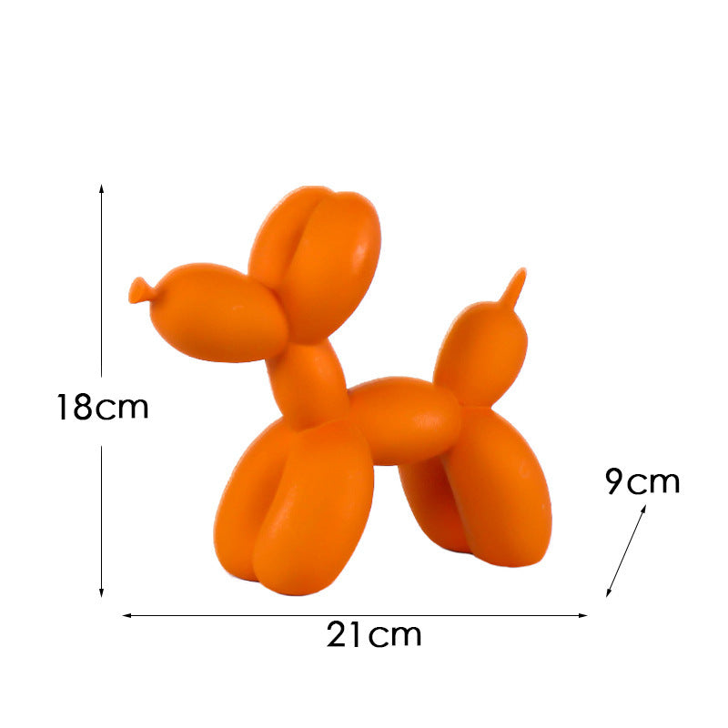 Balloon Dog Sculpture for Modern Monochrome Interiors