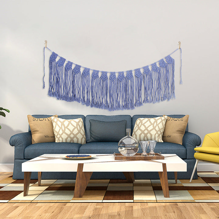Woven Tapestry Wall Decor for Cozy Boho Room Texture