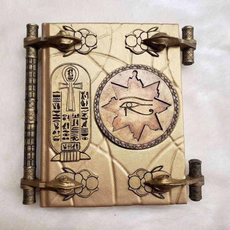 Book of the Dead Egyptian Mummy Prop Book Ornament