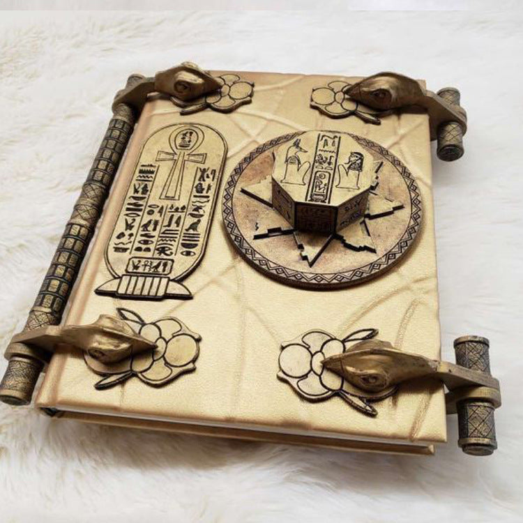 Book of the Dead Egyptian Mummy Prop Book Ornament