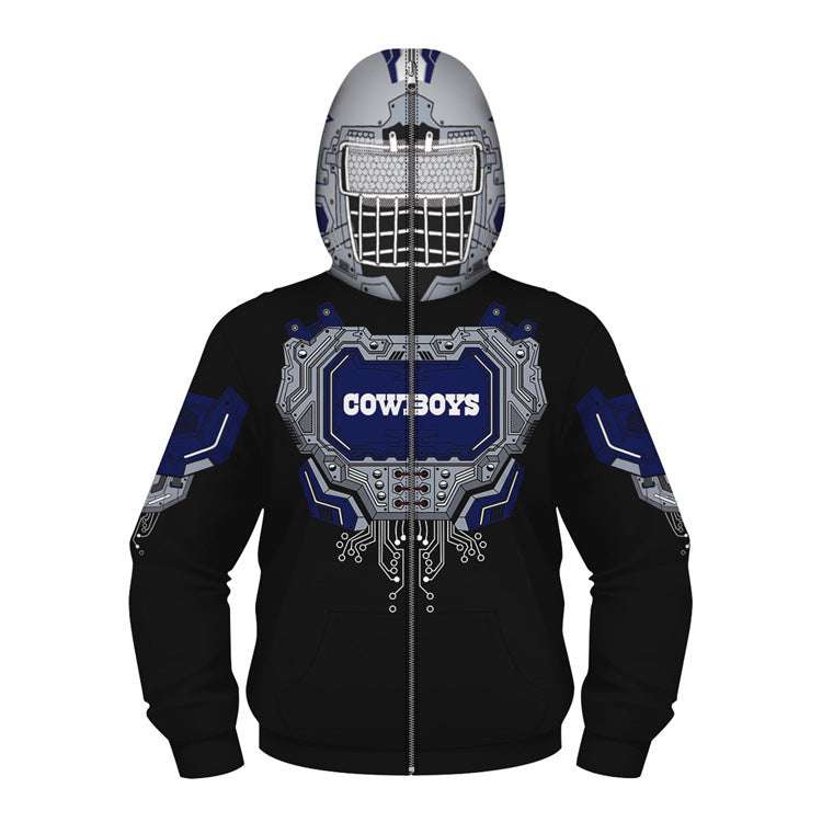 Superhero Character Hoodie Sweater for Imaginative Play