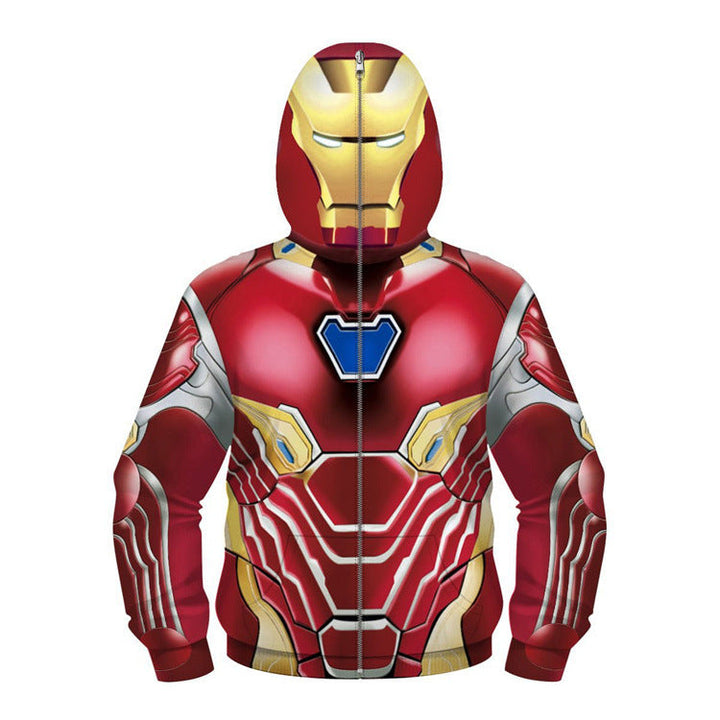 Superhero Character Hoodie Sweater for Imaginative Play