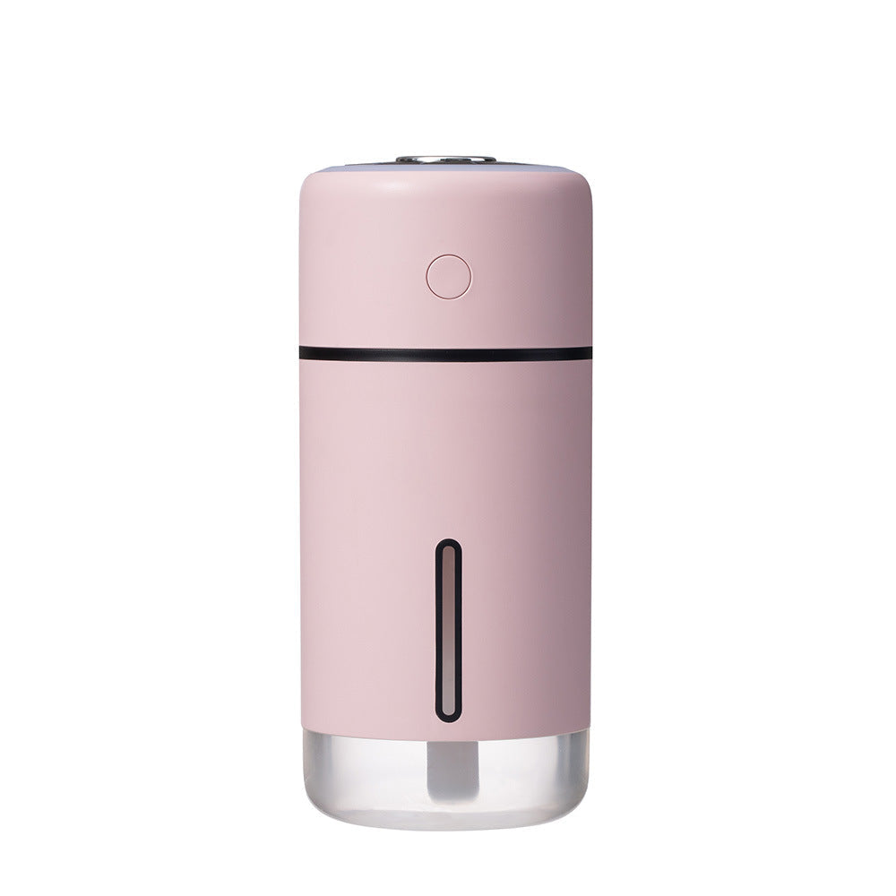 Car USB Humidifier with Rainbow Mood Light for Desks