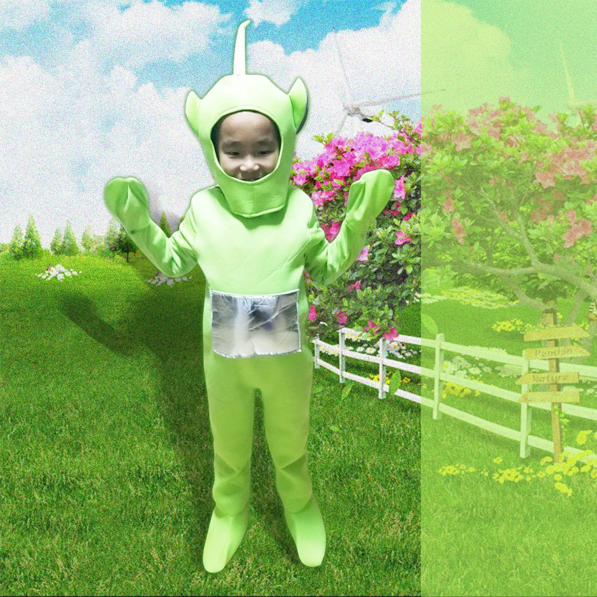 Teletubbies Costume Full-Body Group Party Standout