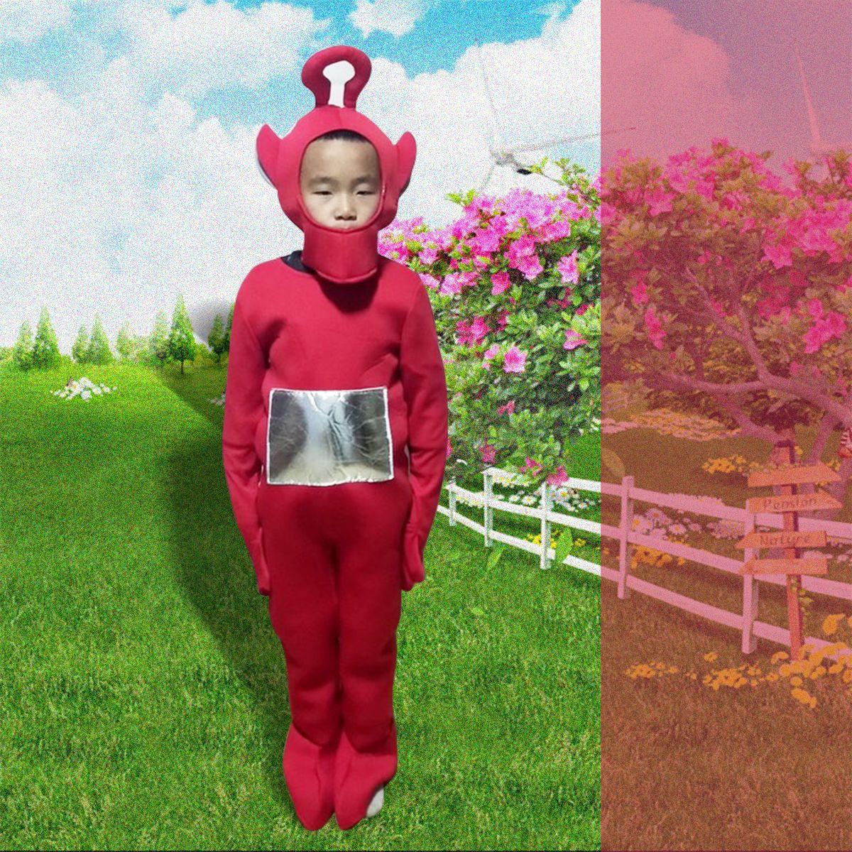 Teletubbies Costume Full-Body Group Party Standout