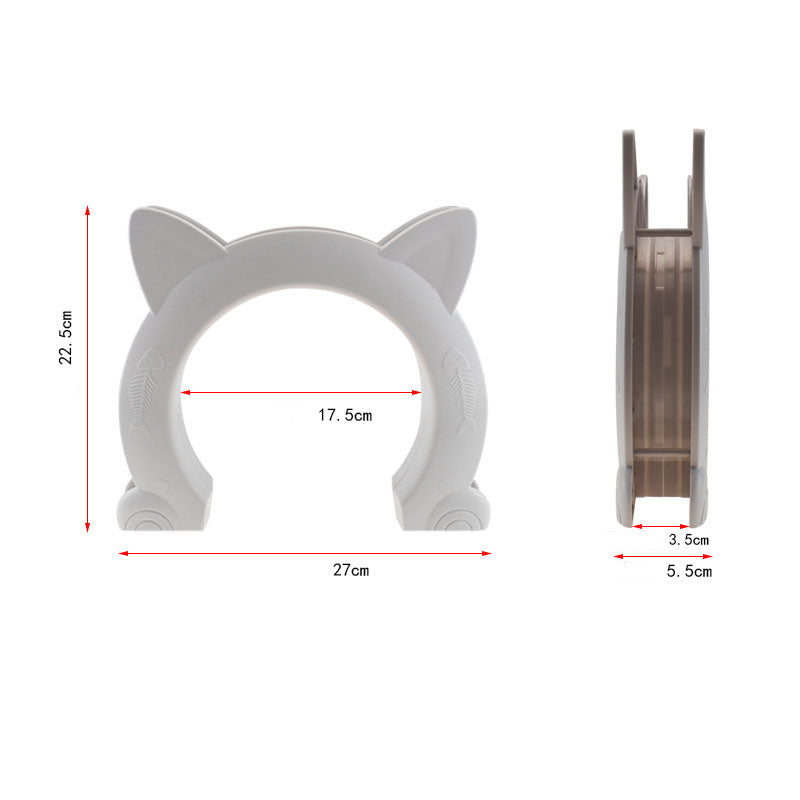 Directional Control Cat Door for Cats & Small Dogs
