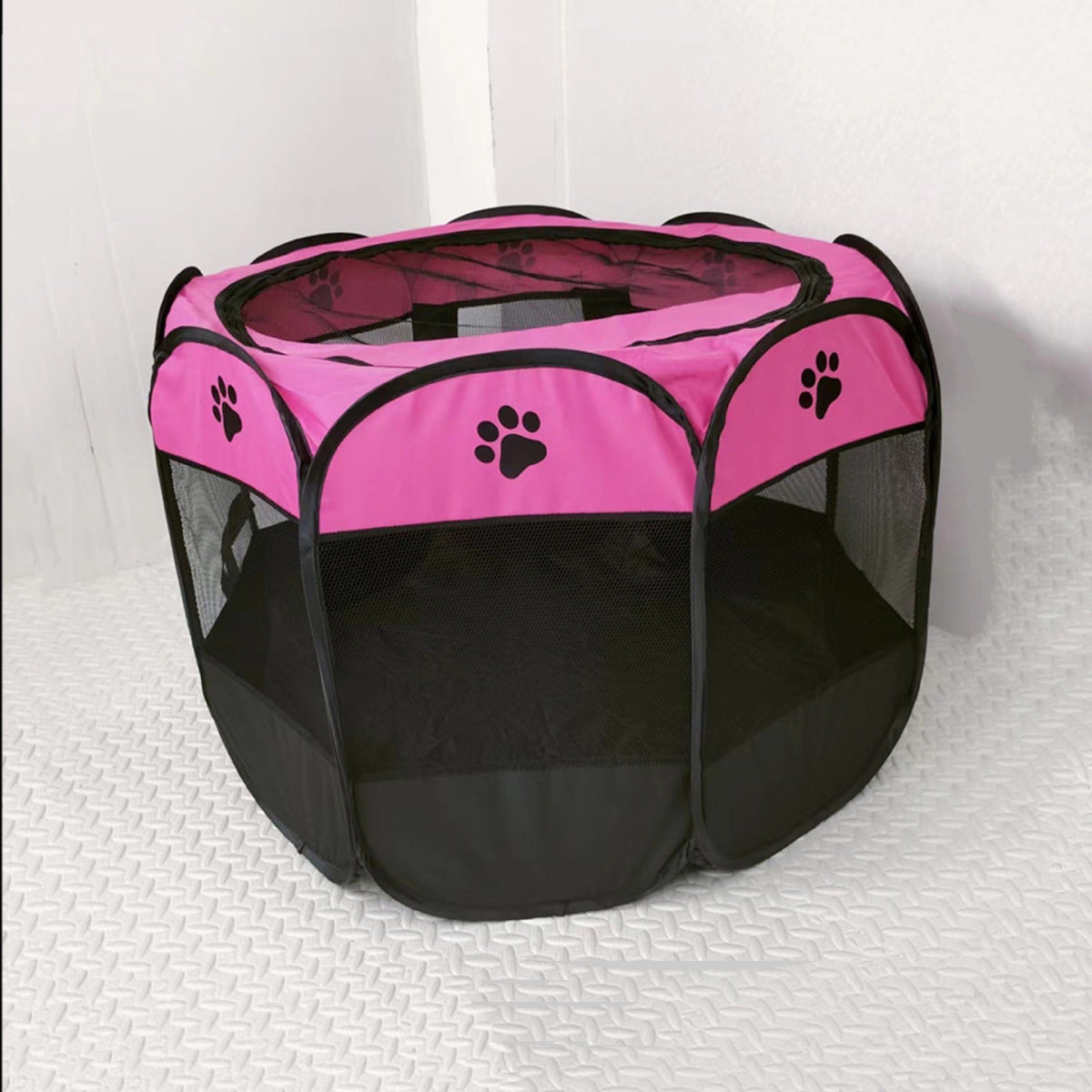 Washable Octagonal Pet Playpen for Cats & Small Dogs