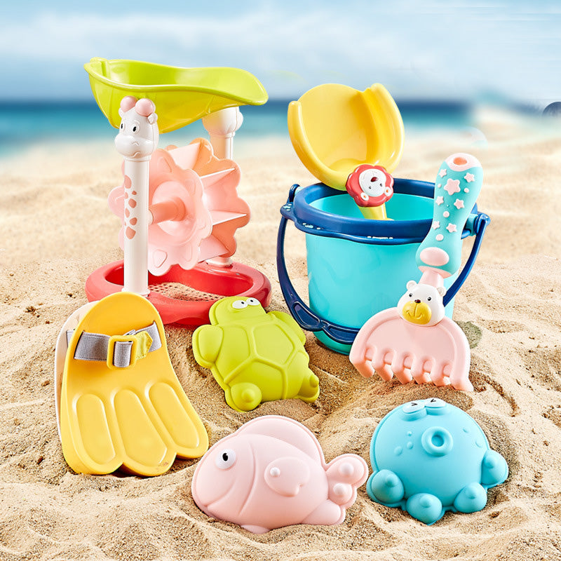 Beach Toy Set: Soft 11-Piece Sand & Water Play Fun
