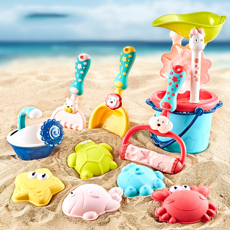 Beach Toy Set: Soft 11-Piece Sand & Water Play Fun