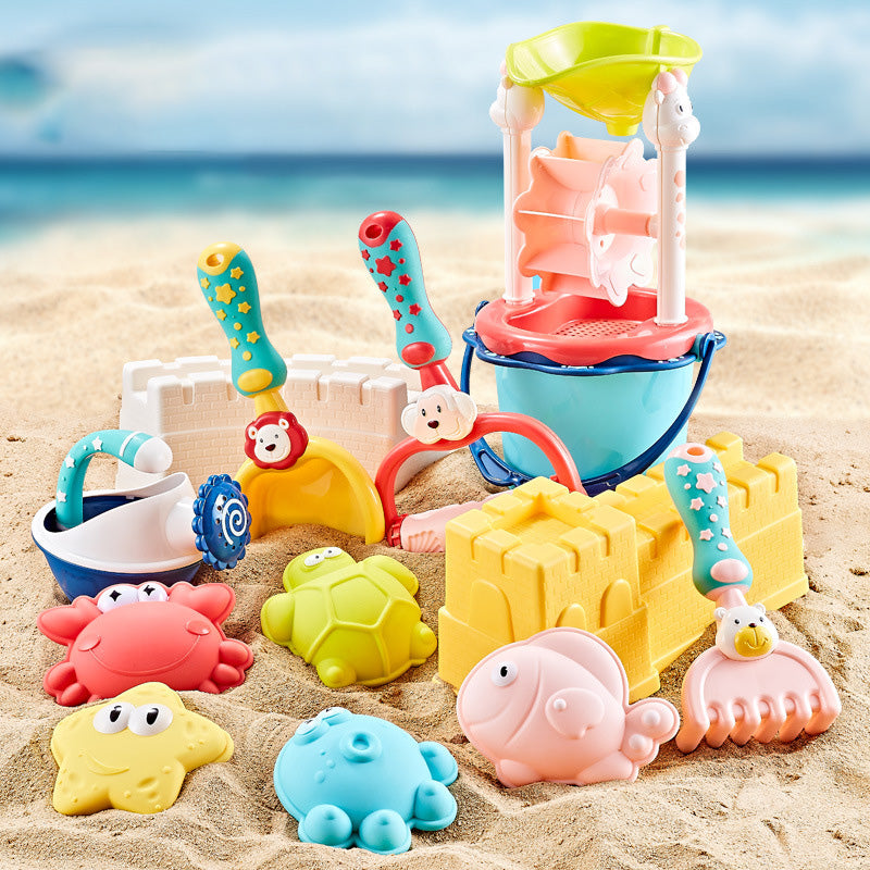Beach Toy Set: Soft 11-Piece Sand & Water Play Fun