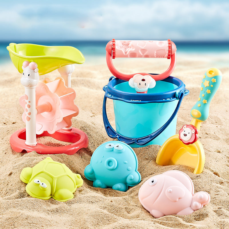 Beach Toy Set: Soft 11-Piece Sand & Water Play Fun