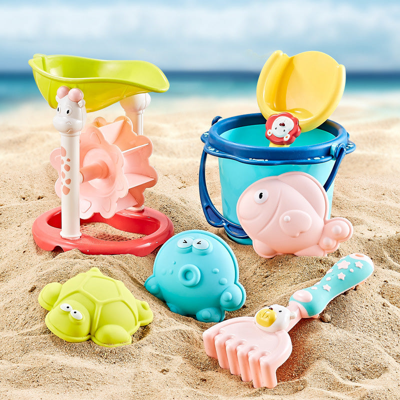 Beach Toy Set: Soft 11-Piece Sand & Water Play Fun
