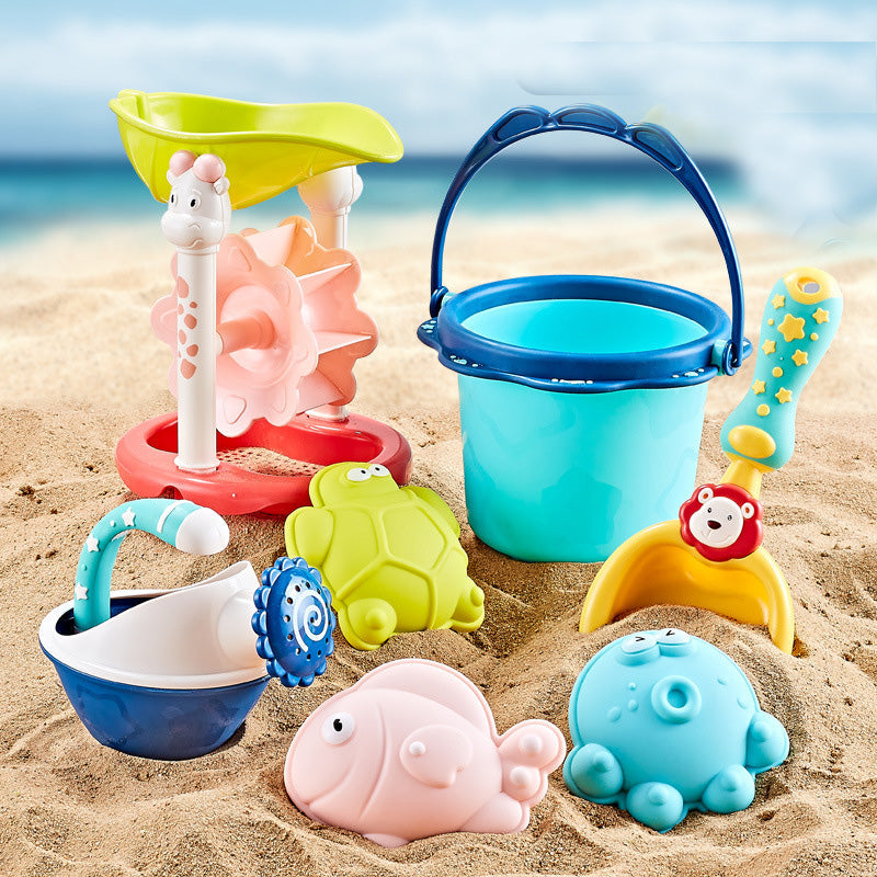 Beach Toy Set: Soft 11-Piece Sand & Water Play Fun