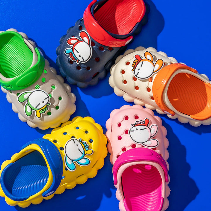 Children's Summer Clogs With Secure, Easy-On Heel Straps