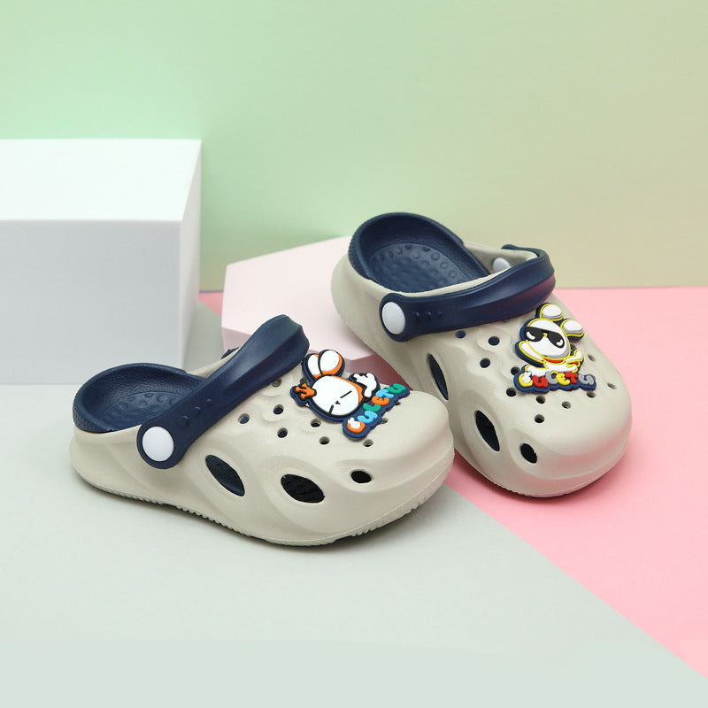 Children's Summer Clogs With Secure, Easy-On Heel Straps