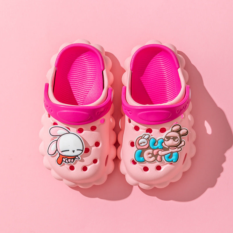 Children's Summer Clogs With Secure, Easy-On Heel Straps