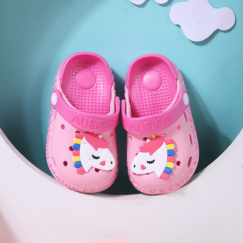 Children’s Summer Slip-On Shoes with Adjustable Straps