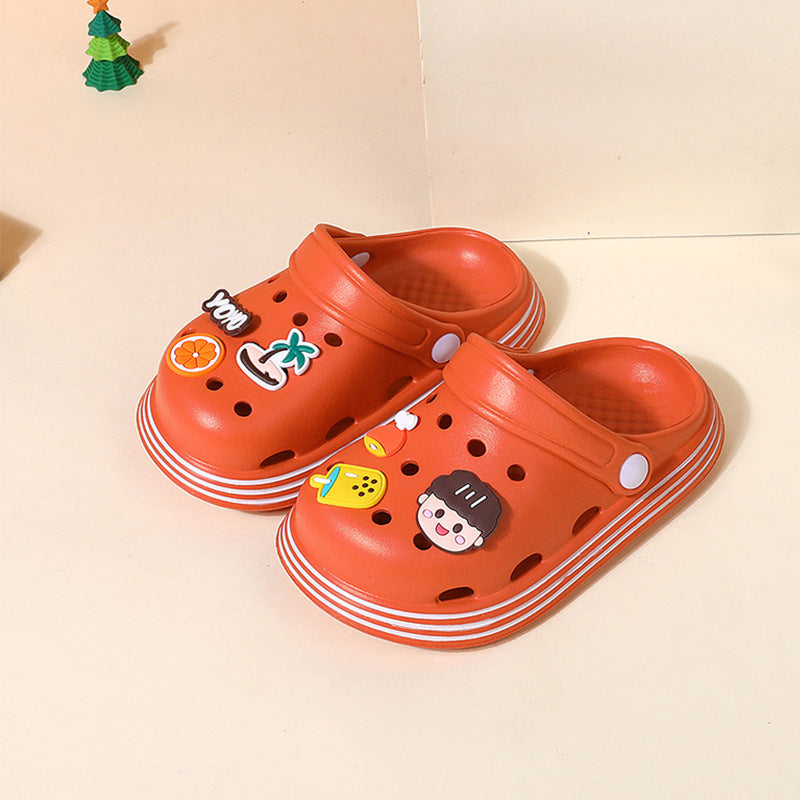 Children’s Summer Slip-On Shoes with Adjustable Straps