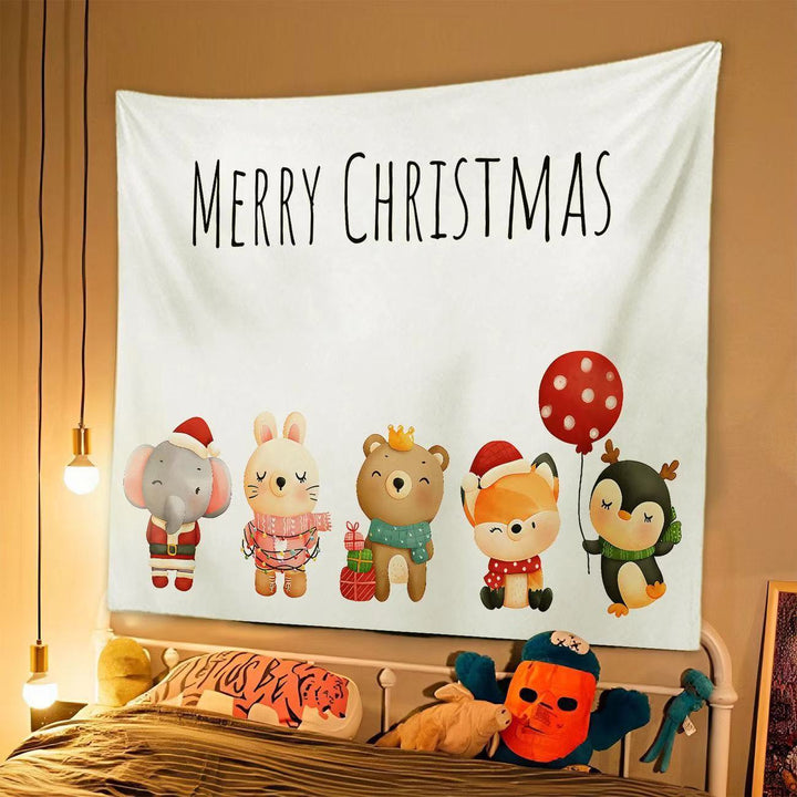Christmas Tapestry Wall Hanging for Festive Holiday Decor