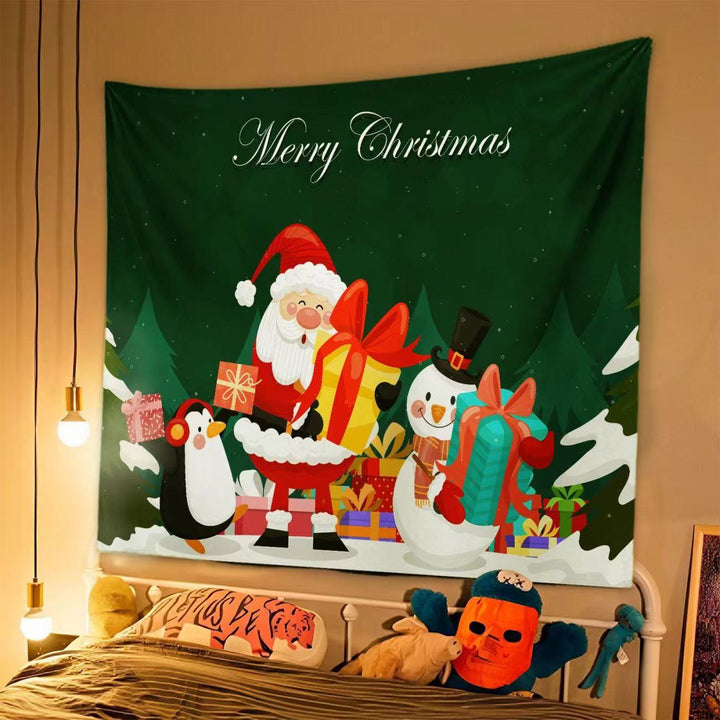 Christmas Tapestry Wall Hanging for Festive Holiday Decor