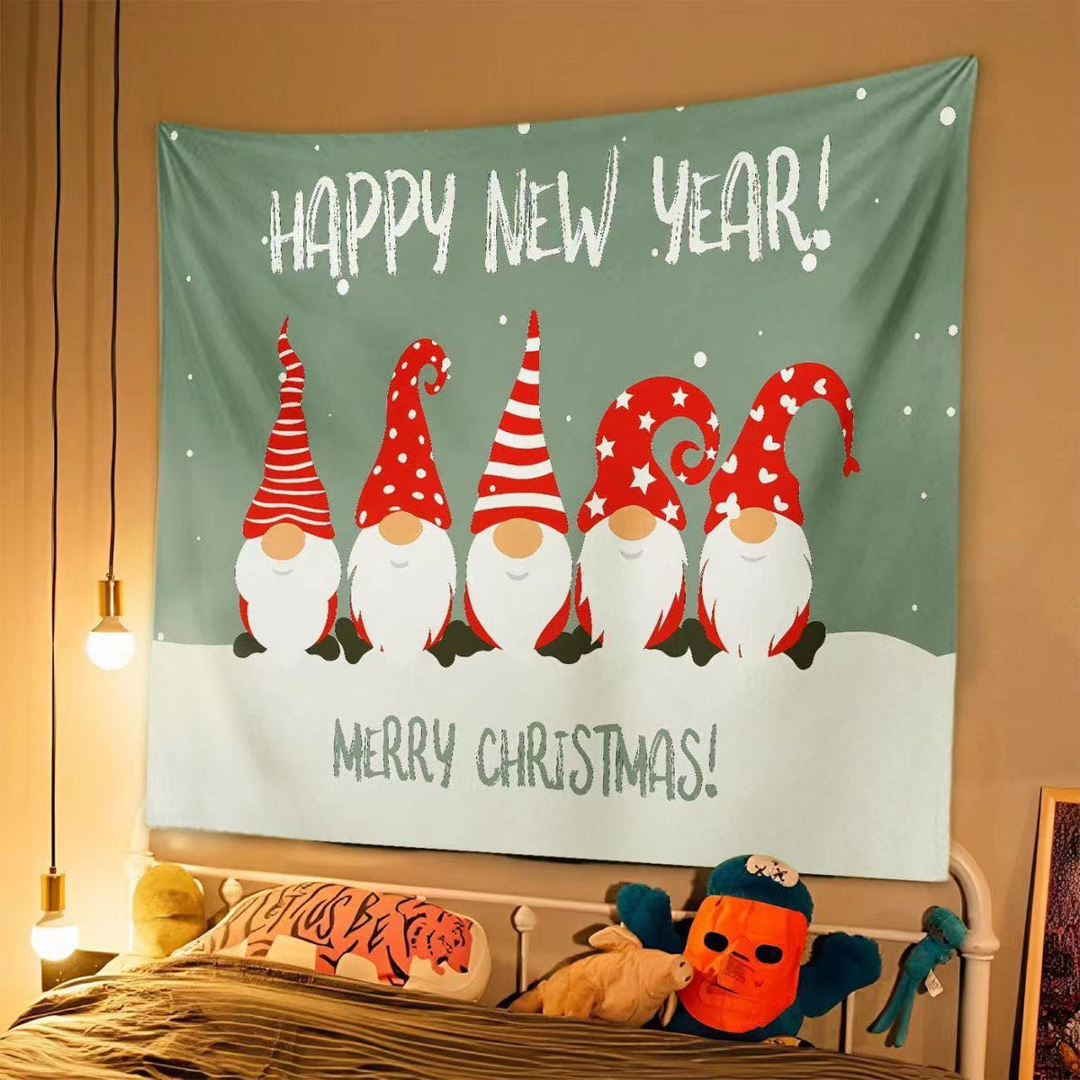 Christmas Tapestry Wall Hanging for Festive Holiday Decor