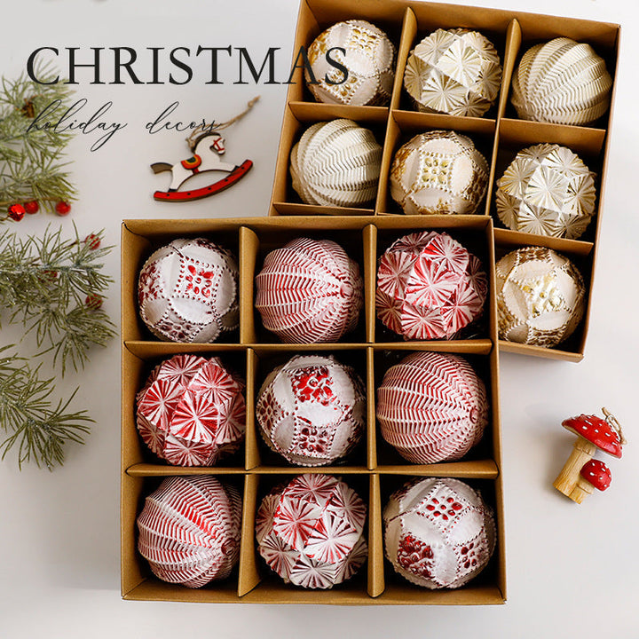 Christmas Bauble Set for Coordinated Holiday Decor