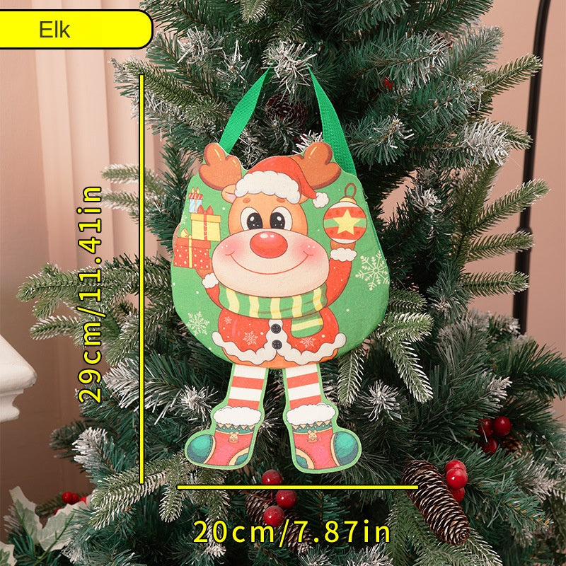 Christmas Gift Bag for Cute Reusable Holiday Giving