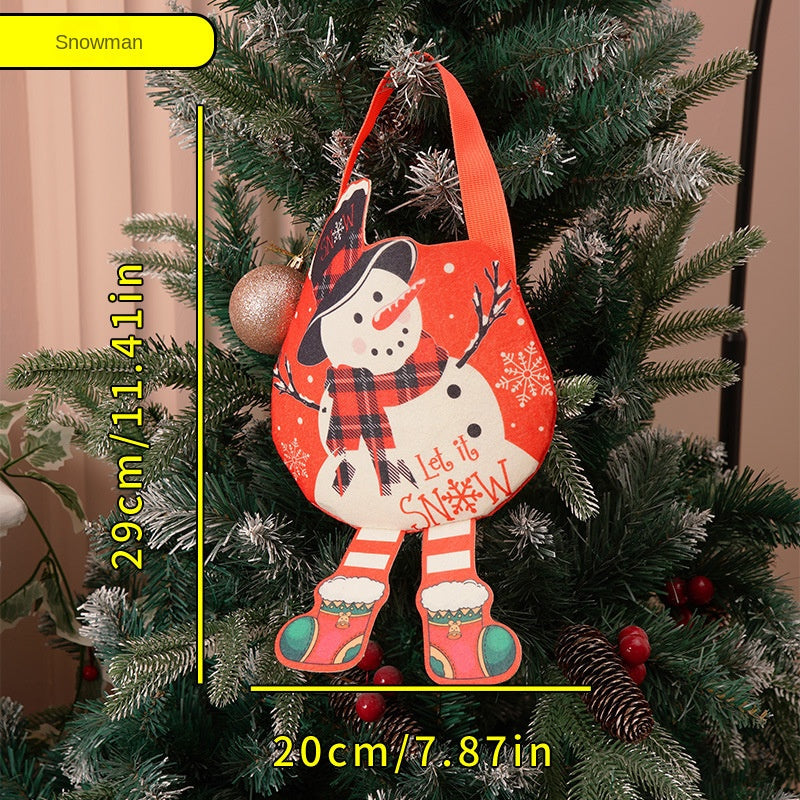 Christmas Gift Bag for Cute Reusable Holiday Giving