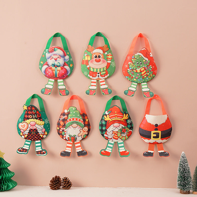 Christmas Gift Bag for Cute Reusable Holiday Giving
