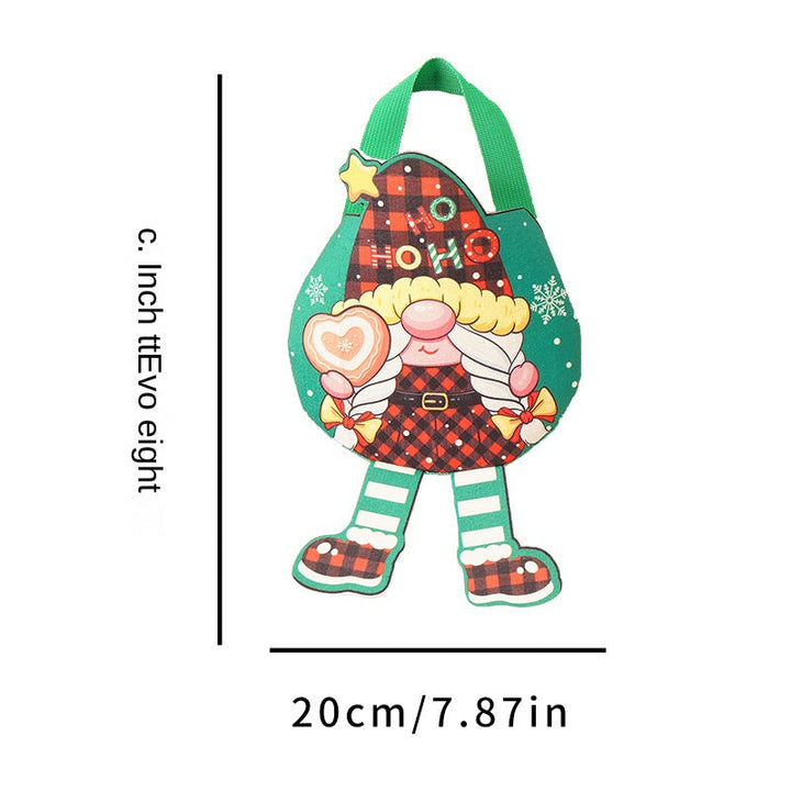 Christmas Gift Bag for Cute Reusable Holiday Giving
