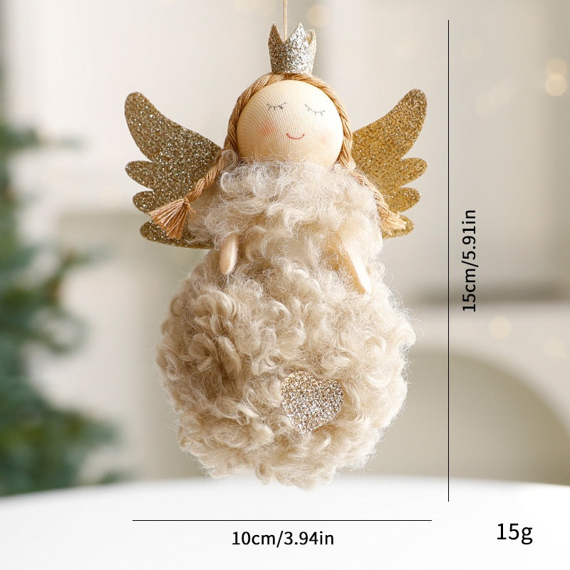 Angel Christmas Ornament for Whimsical Holiday Charm