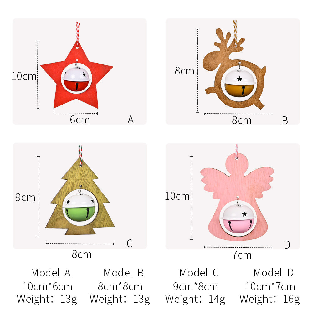 Christmas Tree Bell Ornaments for a Festive Display