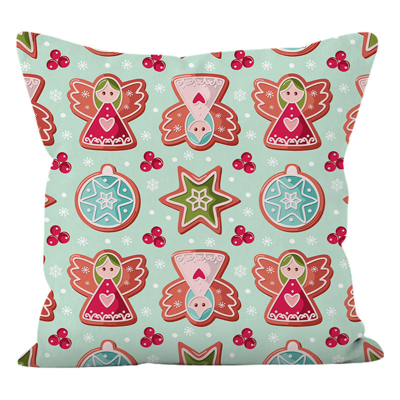 Christmas Pillow Covers for Colorful Holiday Sofa Styling