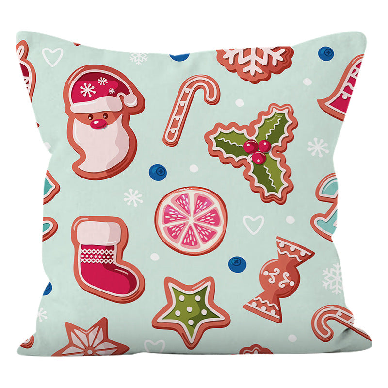 Christmas Pillow Covers for Colorful Holiday Sofa Styling