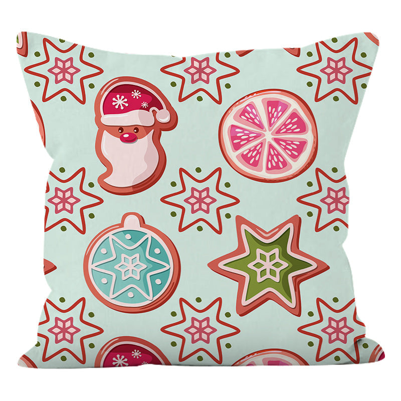 Christmas Pillow Covers for Colorful Holiday Sofa Styling