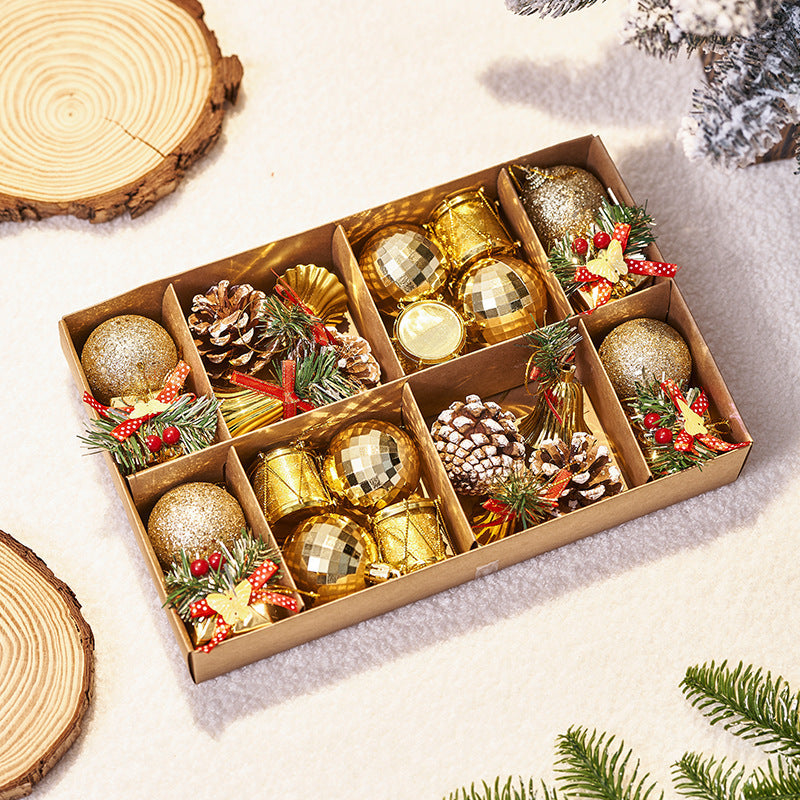 Christmas Tree Ornaments Coordinated Holiday Gift Pack