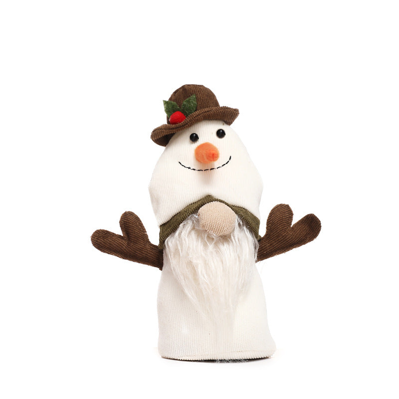 Christmas Rudolph & Snowman Decor Set for Cozy Charm
