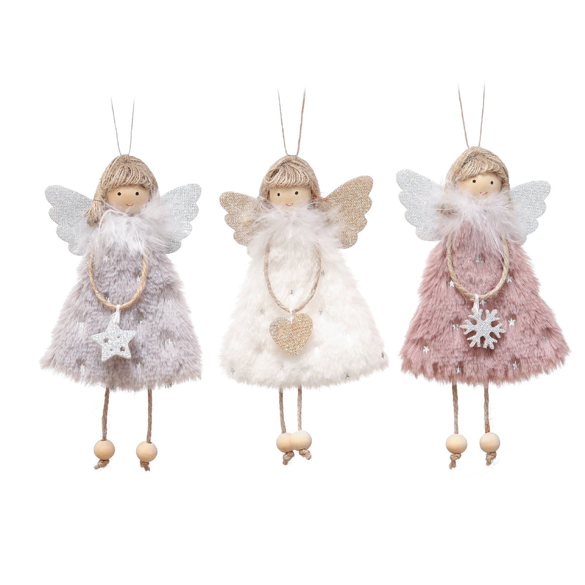 Christmas Angel Ornaments for Cozy Holiday Tree Decor