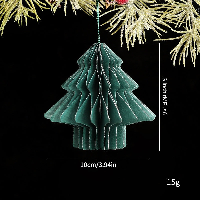 Honeycomb Christmas Ornaments For Dimensional Charm
