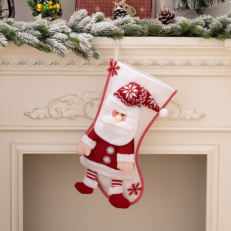 Christmas Stocking Set for Cozy Festive Mantel Decor