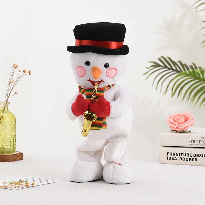 Animated Christmas Plush Toy That Sings And Twists